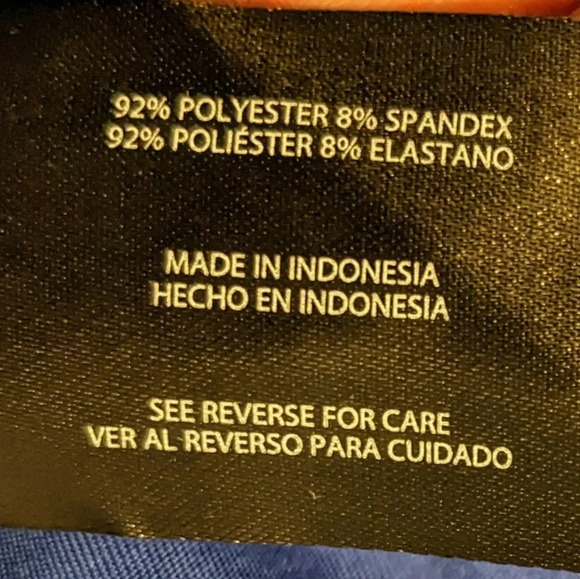 Gap Fit Ladies Active Tank Dress Size X-Small Blue Tennis Pickleball Gym NEW - Picture 11 of 11